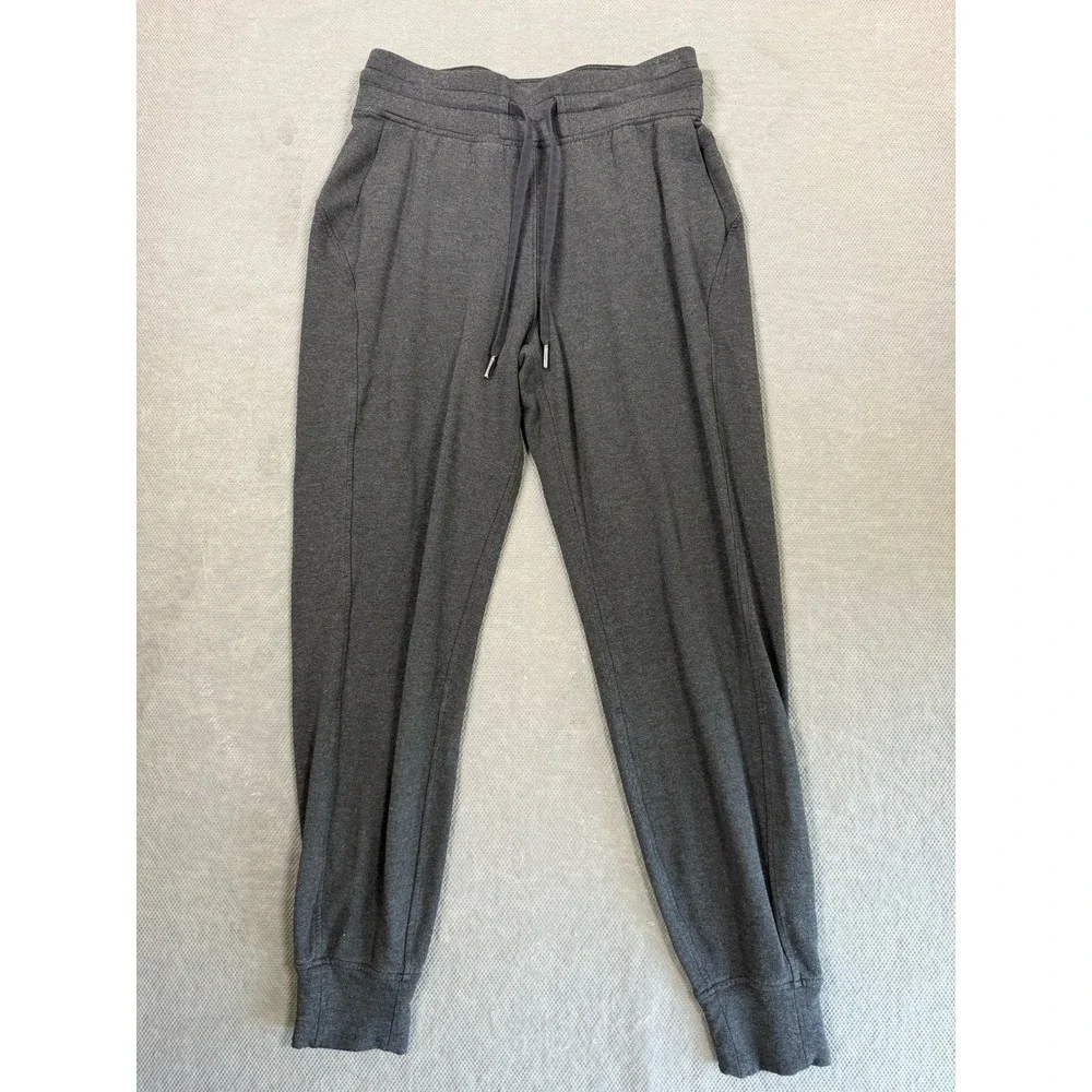 Lululemon Align Jogger 28 Charcoal Gray Nulu Yoga Pants Size 6 LW5DP4S